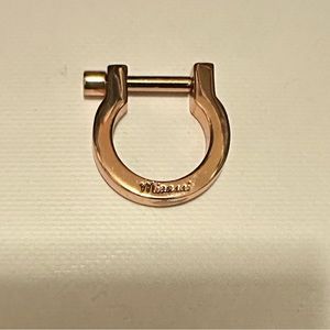 Miansai rose gold ring size 5